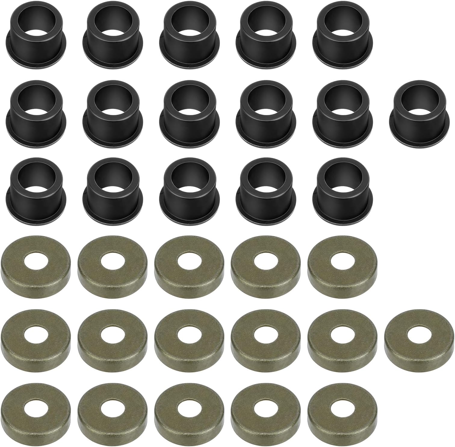 Mabutingti Front Upper and Lower A-Arm Bushing Kit for Yamaha Raptor 350 Warrior 350
