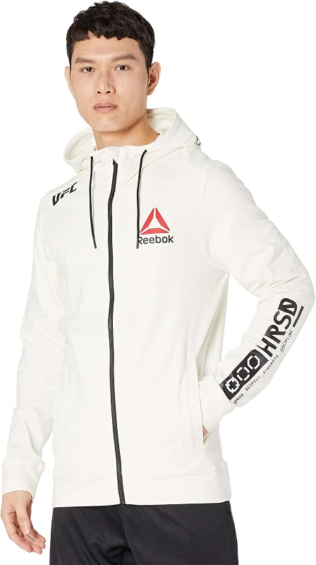Reebok UFC Fight Night buzo con capucha y cremallera completa