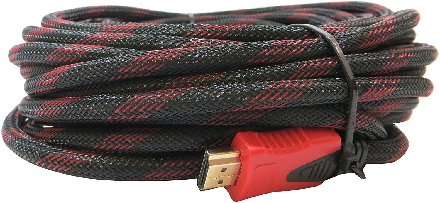 Cable HDMI de alta velocidad macho de 30 metros con conectores chapados en oro