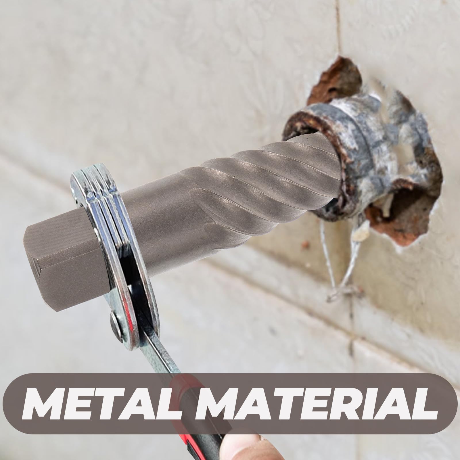 SOLUSTRE Kit Extractor de Pernos Rotos de Acero al Carbono para Proyectos DIY y Reparaciones Hogar, Herramienta Eficaz para Quitar Tornillos Pelados y Dañados