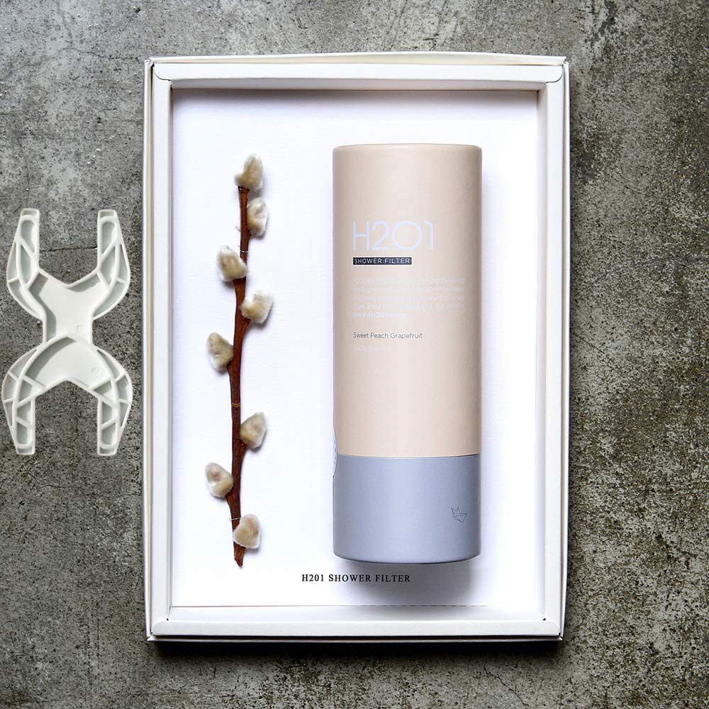 H201 Aroma Fresh Showerhead Filter (Sweet Grape_170ml) with Free H201 Spanner