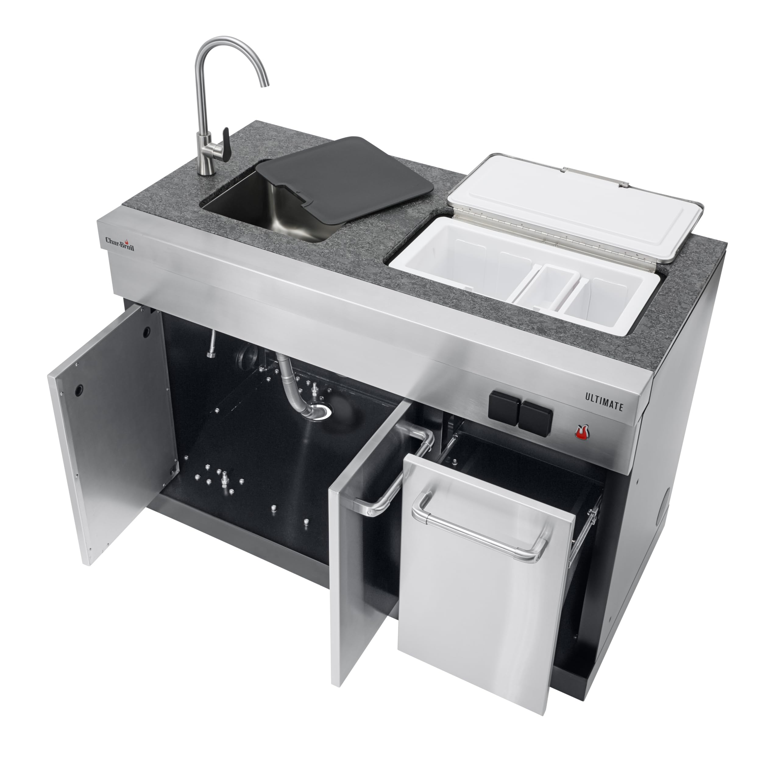 Char-Broil Ultimate Entertainment Unit Cocina al Aire Libre, Acero Inoxidable