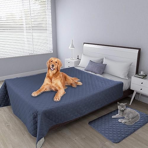 Vista 111 de Easy-Going - Funda protectora, 100 % impermeable, protector de muebles, funda de sofá, funda antideslizante lavable, reutilizable, contra Beige