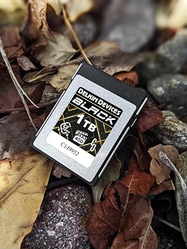 Delkin Devices BLACK 1TB CFexpress™ Type B 4.0 VPG400 Memory Card – High-Speed Performance for Professional Photography & Videography (1, TB)