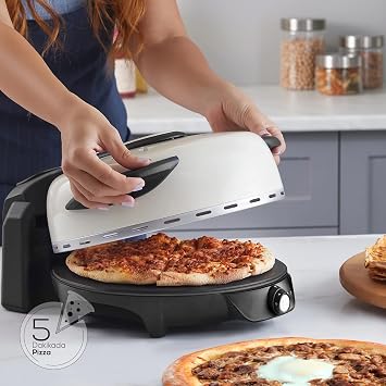 Karaca Gastro 10 in 1 Pizza and Lahmacun Machine, Soft Cream