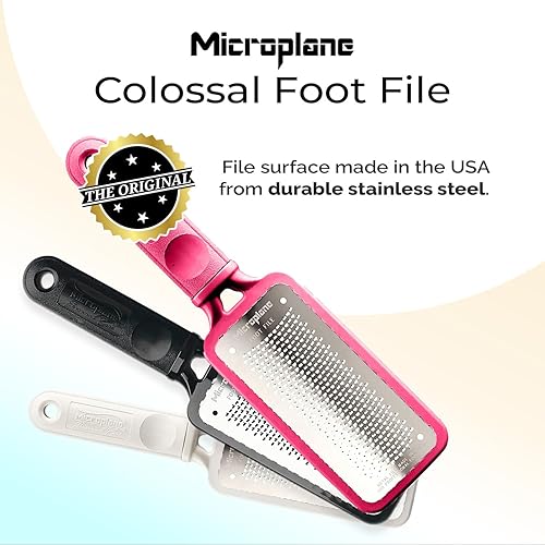 Vista 34 de Escofina para pedicura Microplane, tamaño gigante, Blanco