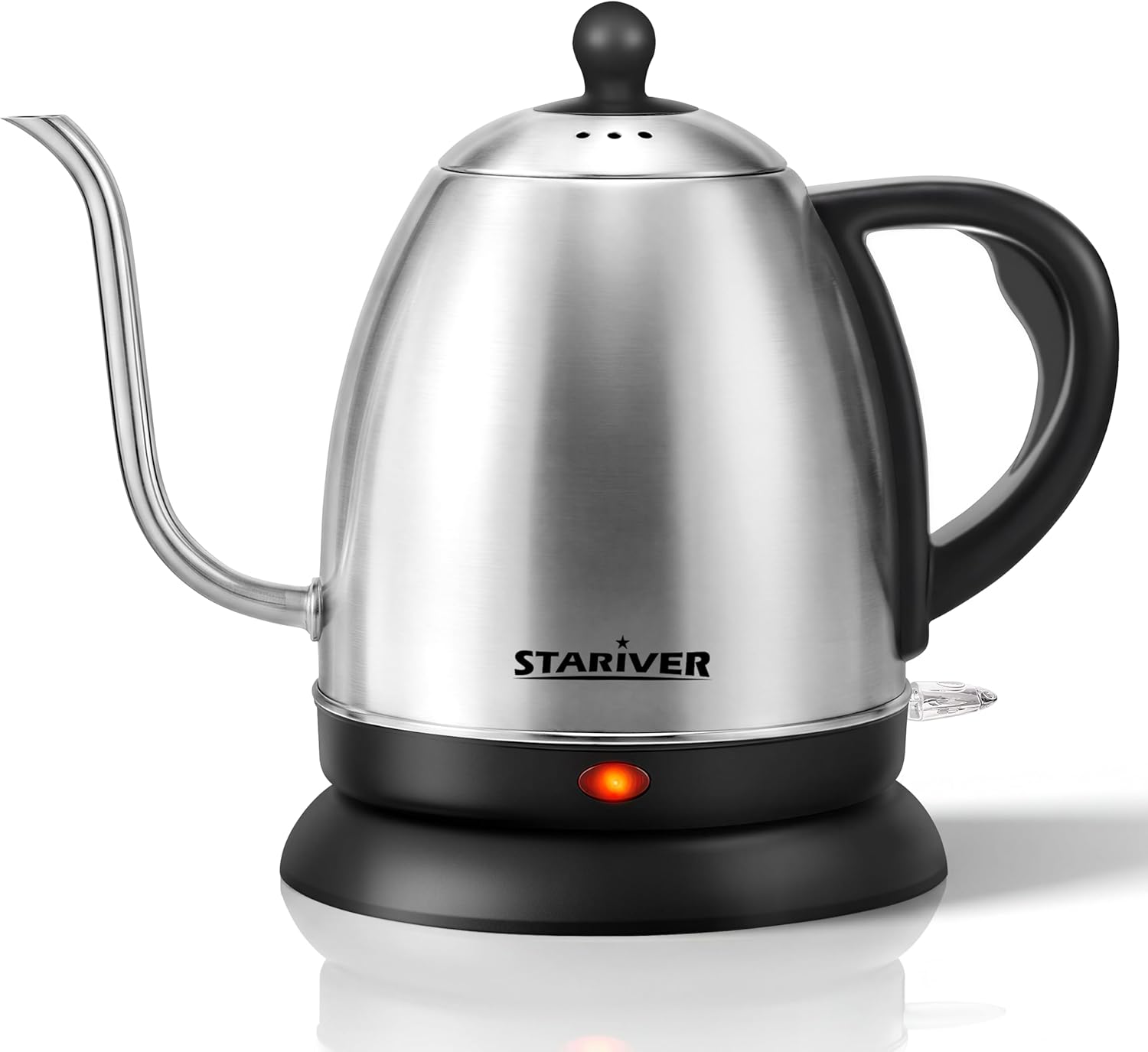 Tetera Eléctrica Stariver 1L Acero Inoxidable Pico de Ganso