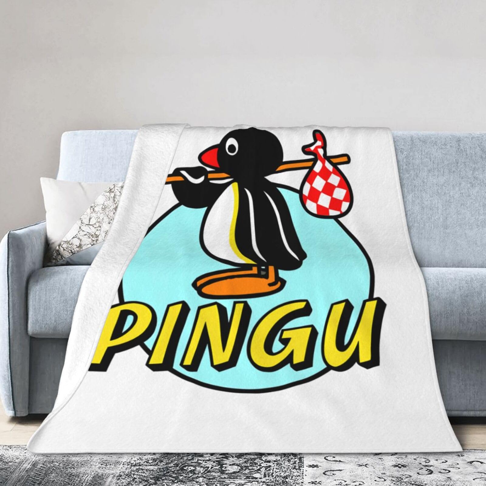 Amazon｜毛布 ブランケット ピングー キャラクター ひざ掛け