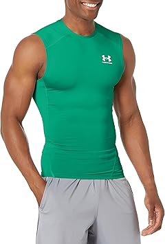 Under Armour Mens HeatGear Compression Sleeveless T-Shirt