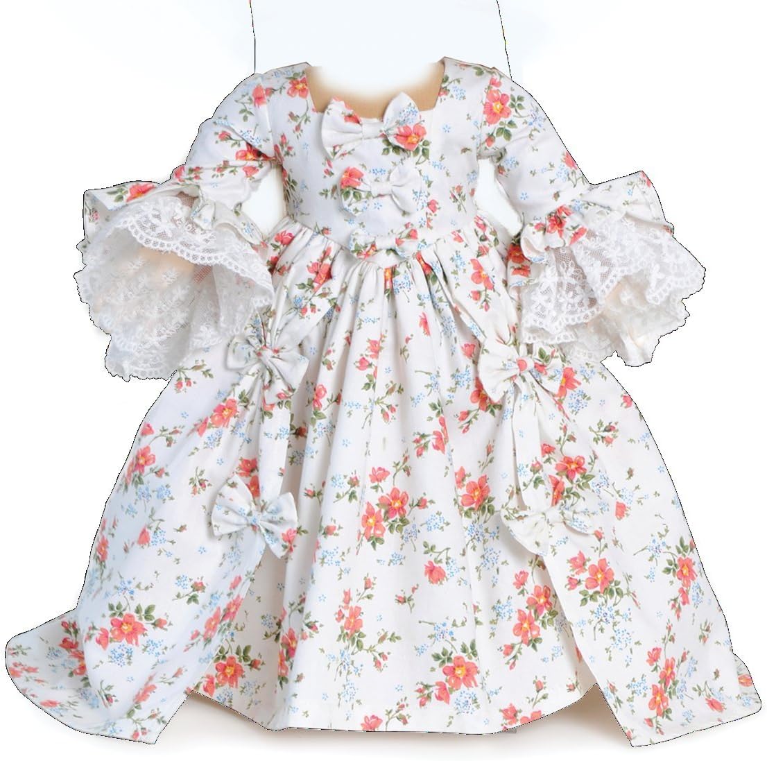 Marie Antoinette Baroque Rococo Style Dress and Shoes ~ Fits 18" American Girl Dolls