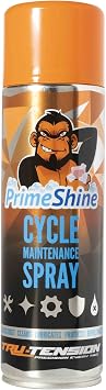 Tru-Tension | PrimeShine Cycle Maintenance Spray | Road, Mountain & E-Bikes | 500ml