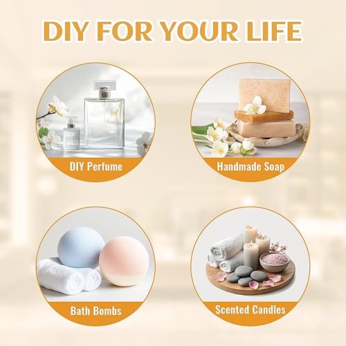 Miniatura 6 de EVOKE OCCU Aceite esencial de vetiver puro y natural para la piel, bricolaje, velas y fabricación de jabón, 4 onzas líquidas