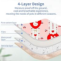 Vista 30 de Alfombrilla para corralito de perros y cachorros, almohadilla personalizada para jaula de perro [corralito no incluido], caja reutilizable