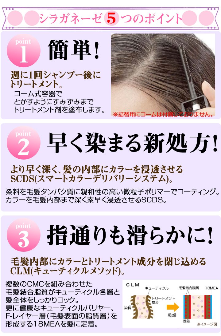 Shiraganese ナチュラルブラック ボタニカルカラートリートメント ge8326-01_1.jpg