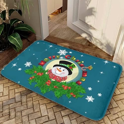 Miniatura 10 de Dellukee Divertidos felpudos para entrada al aire libre, hogar, otoño, estampado de girasol, para interiores, antideslizantes, duraderos, lavables,