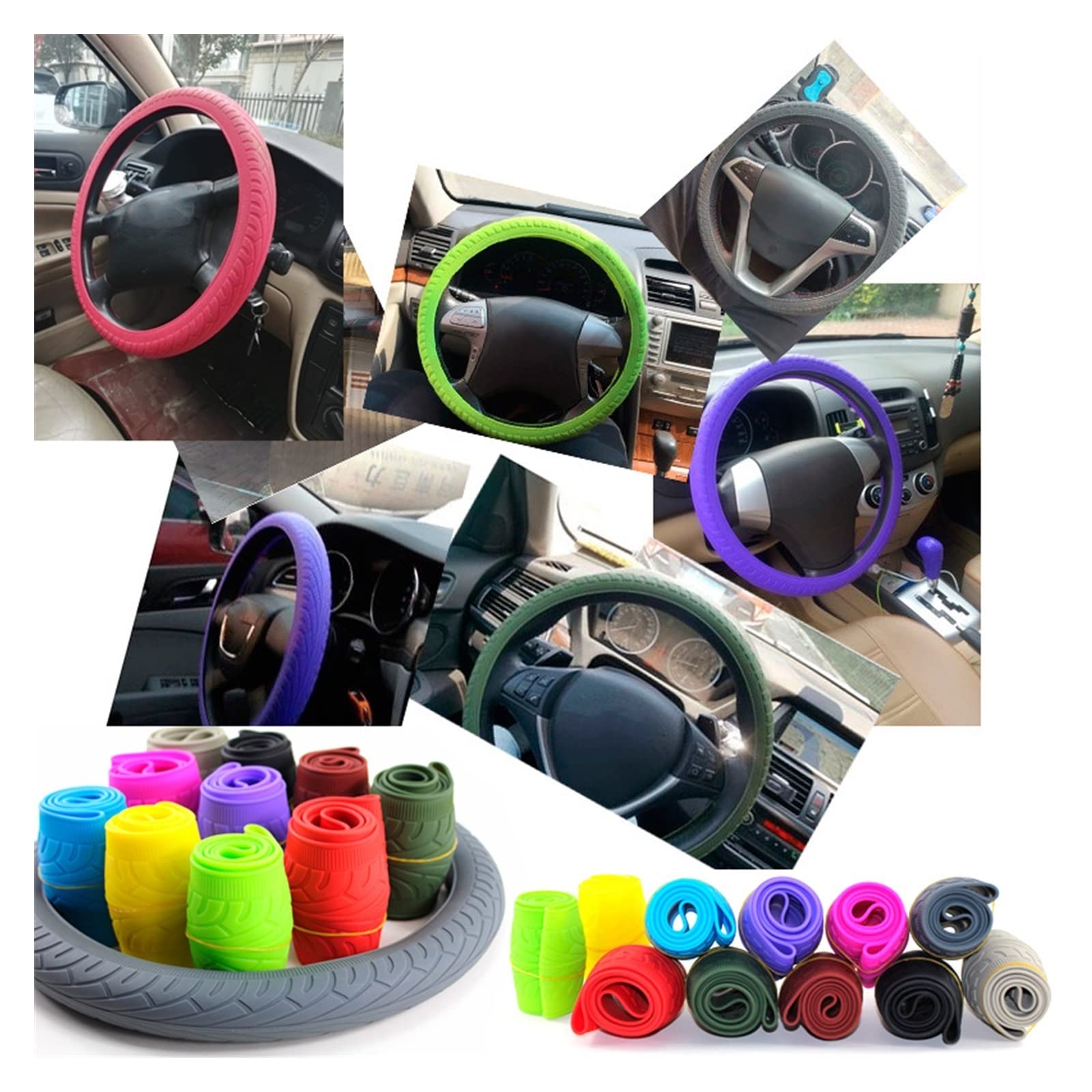 Moumoute Volant, Couvre Volant Hiver, Housse Volant Voiture, Protection Volant