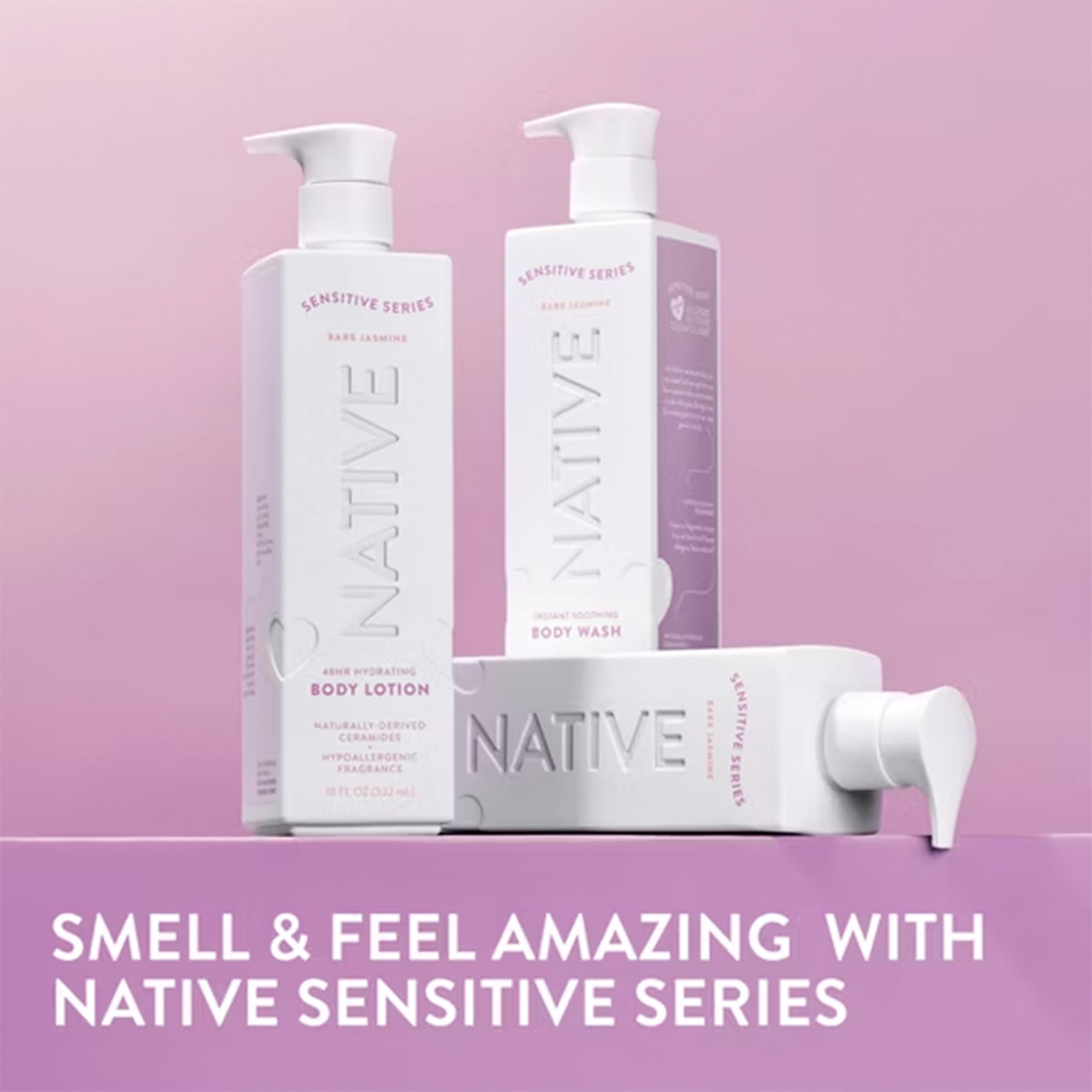 Amazon.com : Native Sensitive Series 48H Hydrating Body Lotion