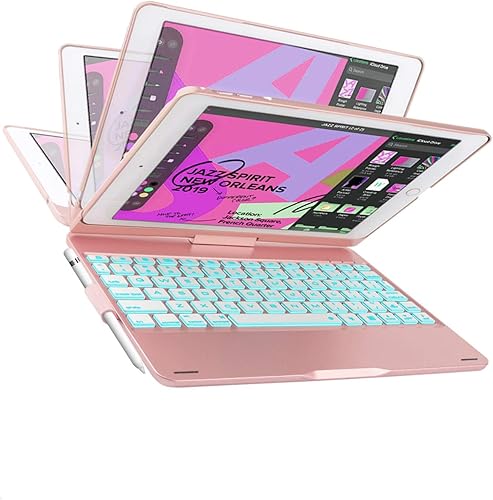 Keyboard Case for 10th Rose Gold