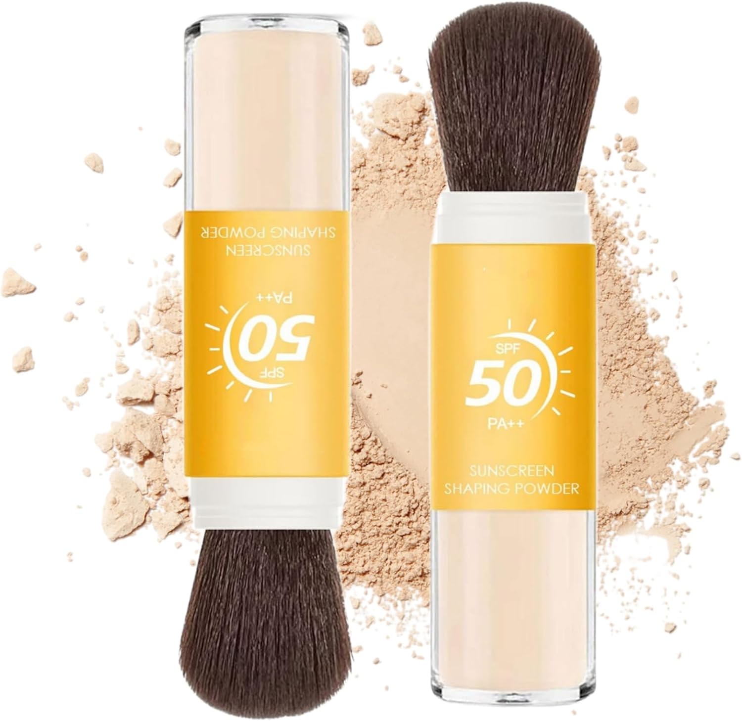 Mineral Sunscreen Setting Powder, SPF 50 PA+++, Translucent, BrushOn