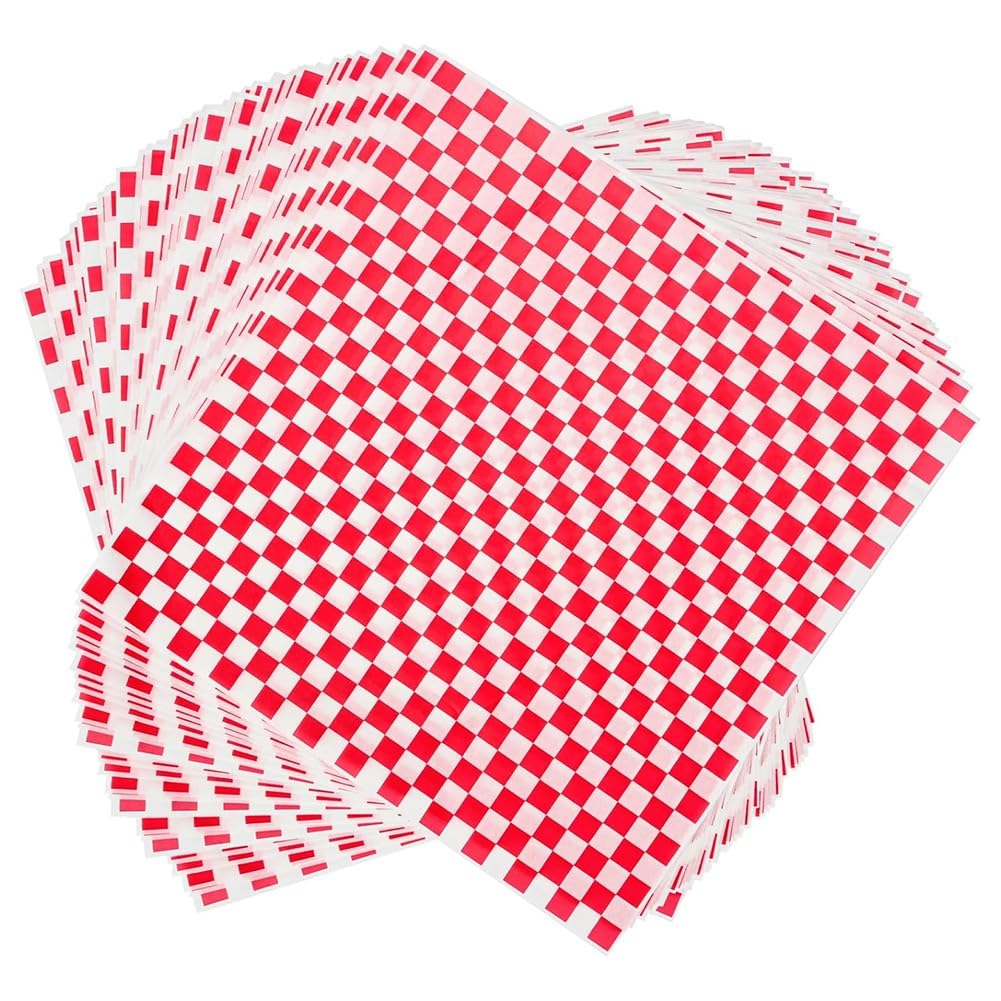Papel encerado para alimentos que evita manchas de grasa en sándwiches y barbacoas de 30x30 cm