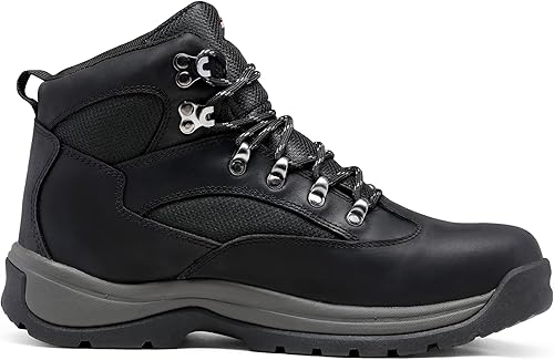 Miniatura 8 de NORTIV 8 Botas de trabajo de seguridad con punta de acero para hombre, suela de goma antideslizante