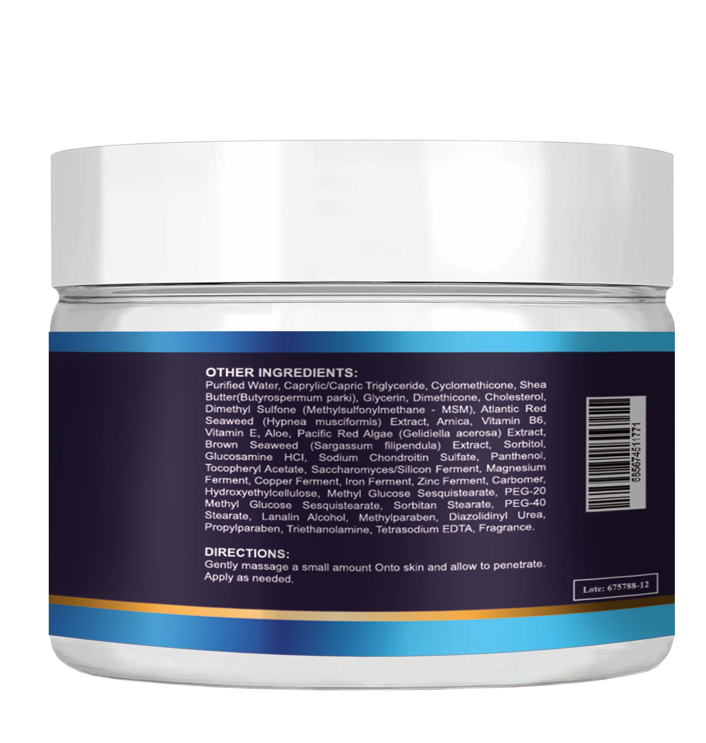 VITAMISAN Glucosamine Chondroitin MSM Collagen and Arnica Cream 4 OZ 2 Pack — Amazon image 3