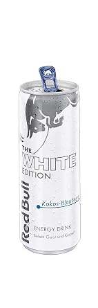 red bull energy drink kokos-blueberry cans drinks white edition 12er palette disposable (12 x 250 ml)
