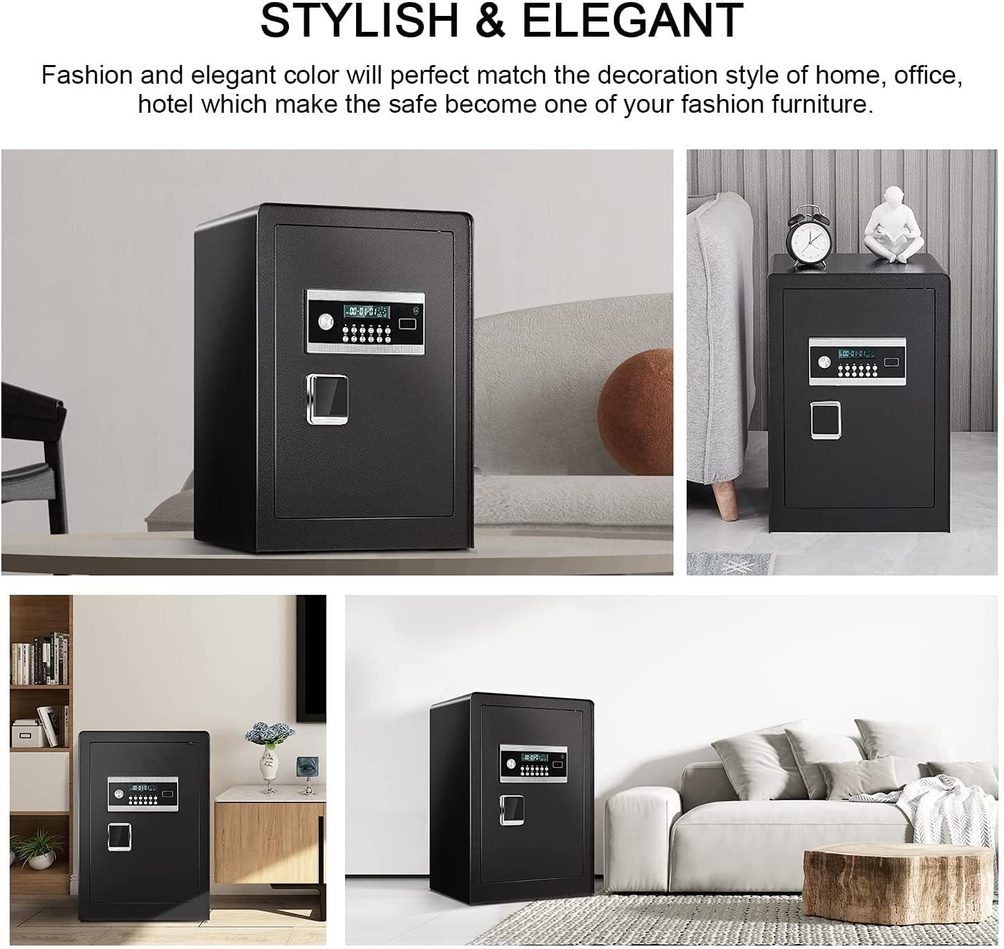 Safe Box Safe Cabinet Safes Digital Safe Box Primary Fireproof Security ...