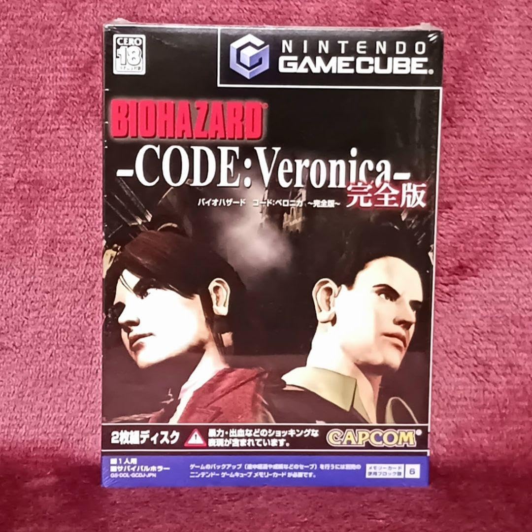 バイオハザード CODE：Veronica【中古・GC日本版】 バイオハザード CODE：Veronica【中古・GC日本版】