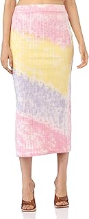 ASTK Womens Tie Die Skirt Skirt