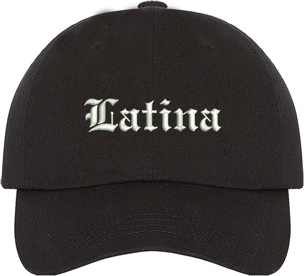 Prfcto Lifestyle Latina Baseball Cap - Latina Embroidered Hat