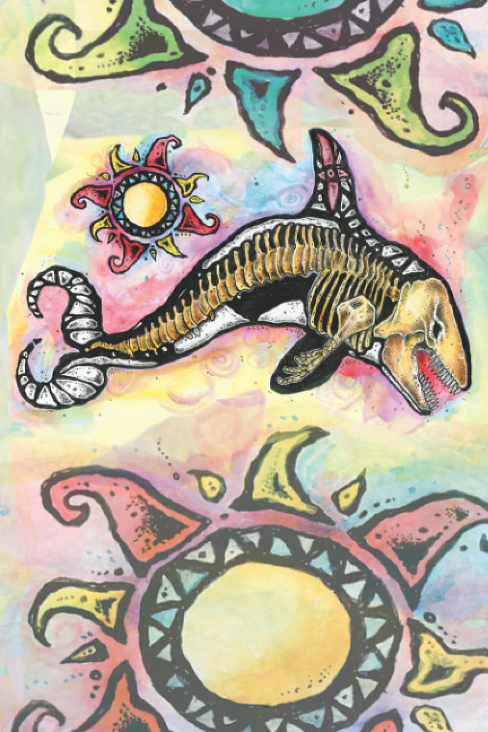 Orca Ghost Sketchbook: The Killer Whale, Ancient Ghost Art by Bad Otis Link (Fill In The Blank. Empty Books For Creating.)