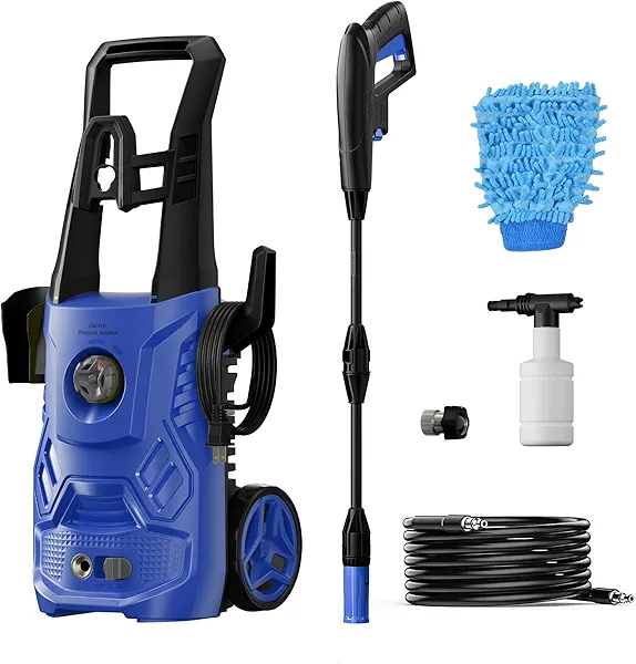 Pressure Washer, Patoolio Power Washers with Foam Cannon for Fences/Patios/Decks/Patios and Cars Powerwasher