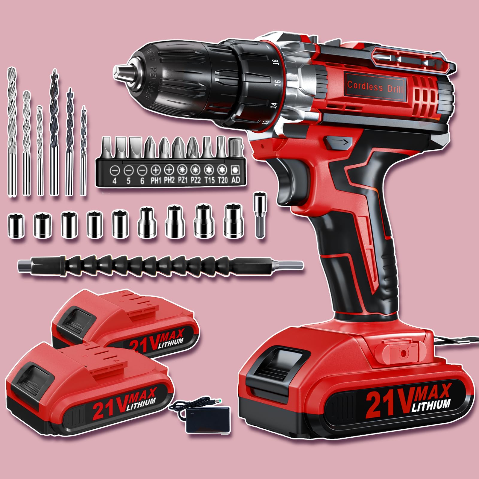 Cordless Drill Set, PowerDrill Driver and Review – Best Budget Option?