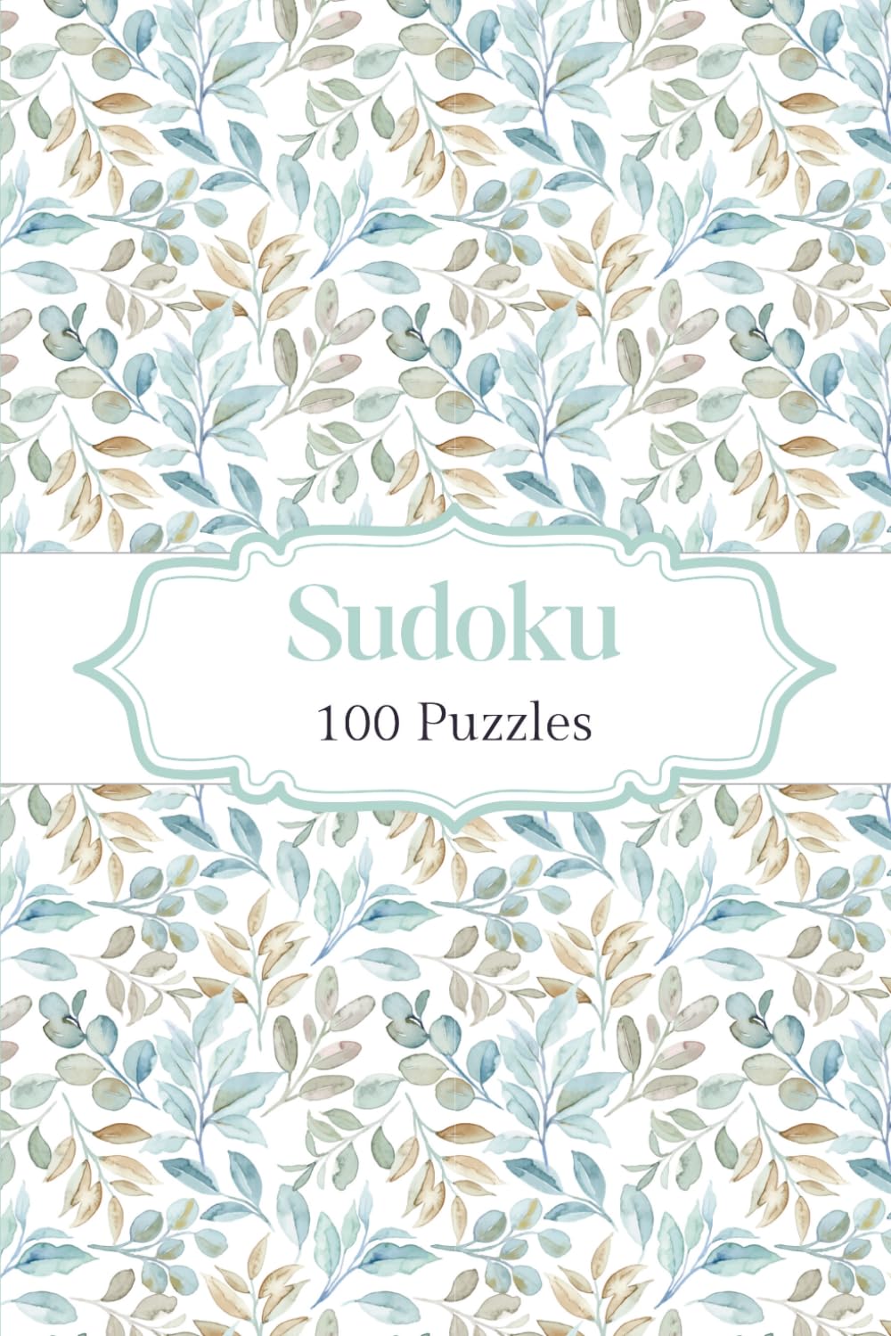 Luxury Sudoku Puzzle Book for Adults – Medium Difficulty: 100 Puzzles for Relaxation, Mindfulness and Brain Training