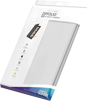 Amazon.com: Ultimate Guard Zipfolio 320 – 16 Pocket Xenoskin White