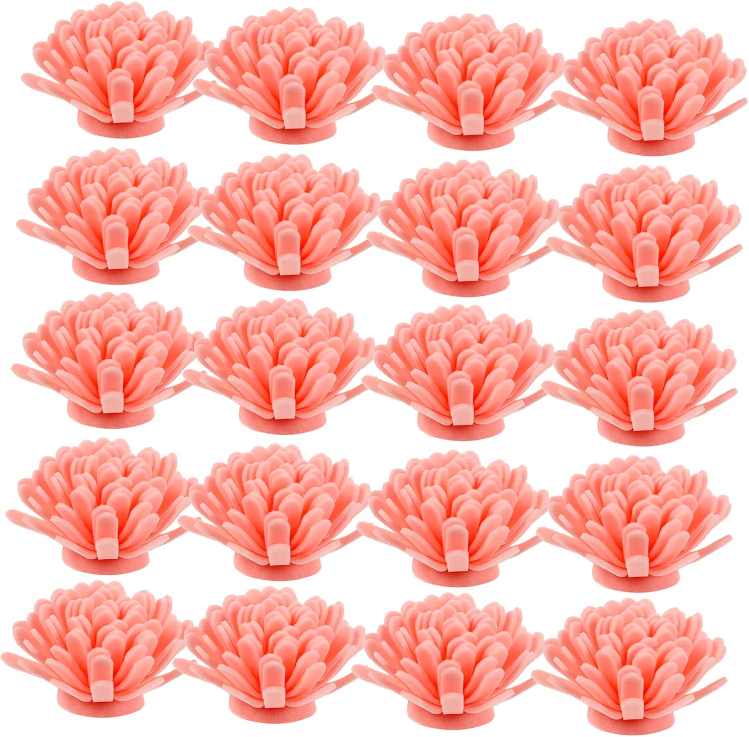 PRETYZOOM 100pcs Flower Diffuser for Essential Oils Passive Aromatherapy Diffuser with Realistic Chrysanthemum Design Portable Home Office Decoration and Fragrance Accessory