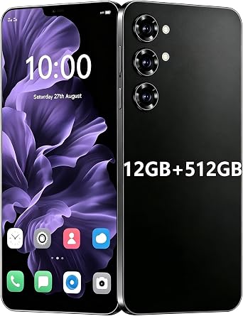 C24 Unlocked Phones, 512G+12G Cell Phone, 6.8" Display