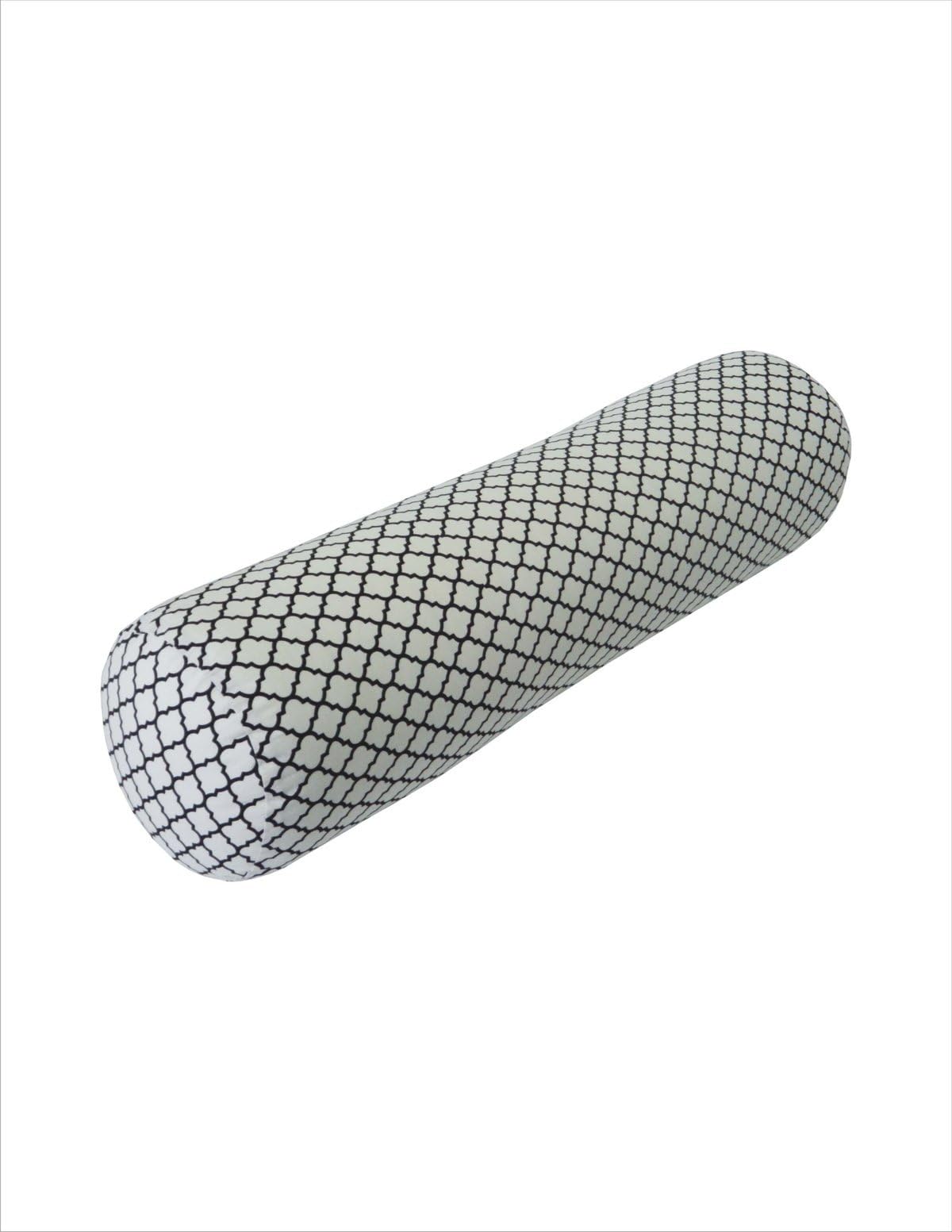 Luxury Round Full Body Pillow for Sleeping in Complete Comfort in Any Position - Designed for Side Sleepers, Pregnant Women, Recovering From Surgery and More - Cotton Cover Included