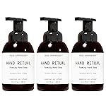 Muse Apothecary Hand Ritual - Aromatic and Nourishing Foaming Hand Soap, Infused with Natural Aromatherapy Essential Oils - USDA Certified Biobased - 11.5 oz, Rosemary Mint + Hemp, Pack of 3
