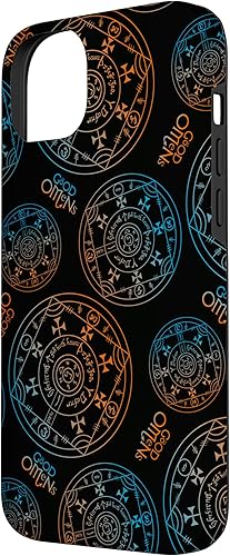 Vista 35 de iPhone 11 Pro Max Good Omens - Funda de la Rueda de la fortuna