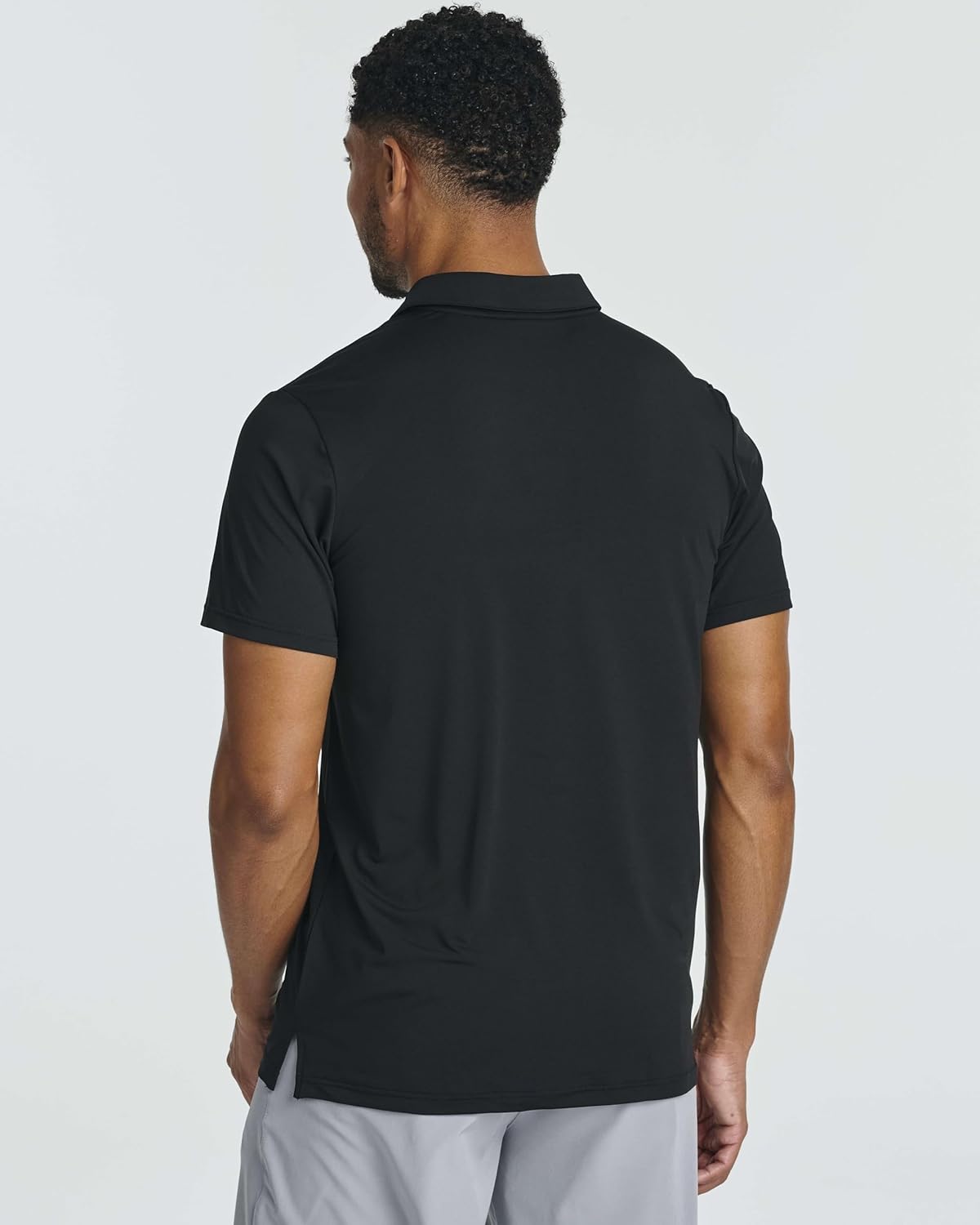 Real Essentials 3 Pack: Men's Short Sleeve Pocket Polo Shirt Dry-Fit Performance Tactical Golf (Available in Big & Tall) - Image 4