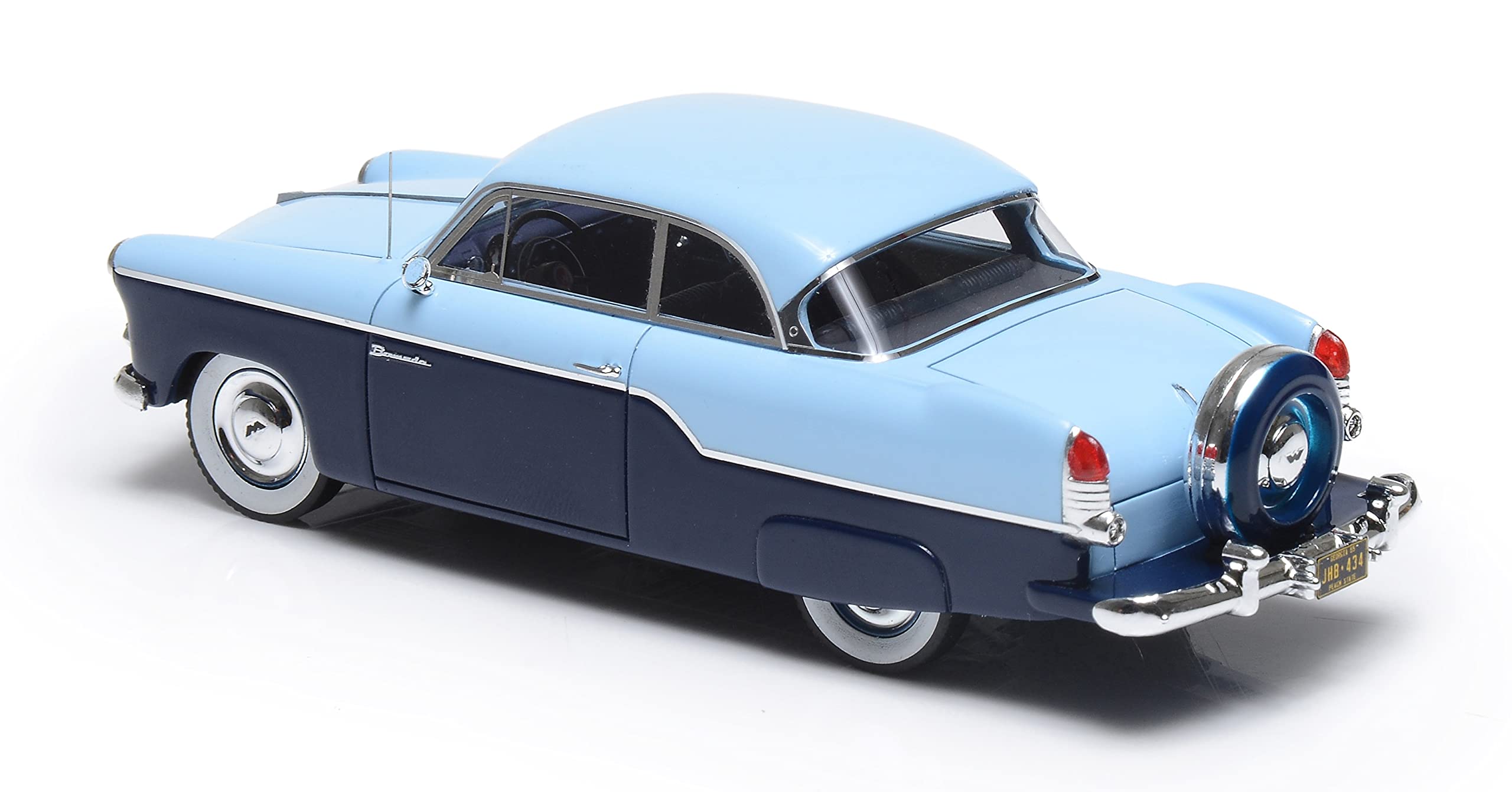 Willys Aero Bermuda 1955 - Rouge Et Blanc - ESVAL 1/43 - Neuve