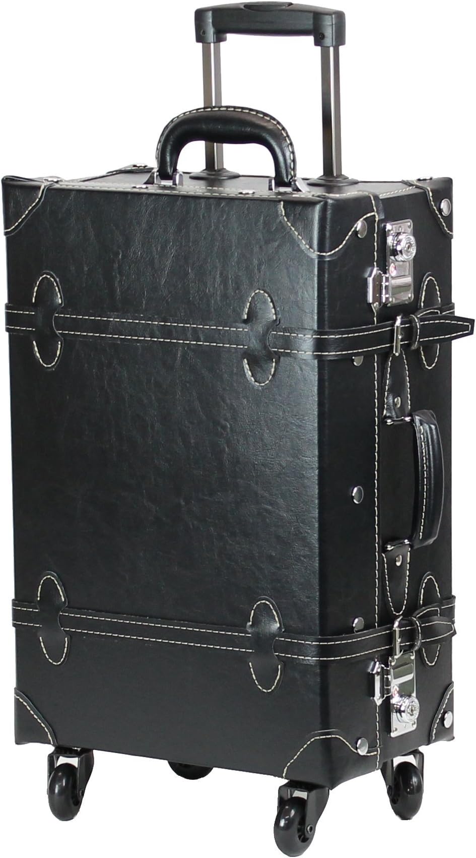 MOIERG Trolley Luggage Vintage suitcase with TSA Lock