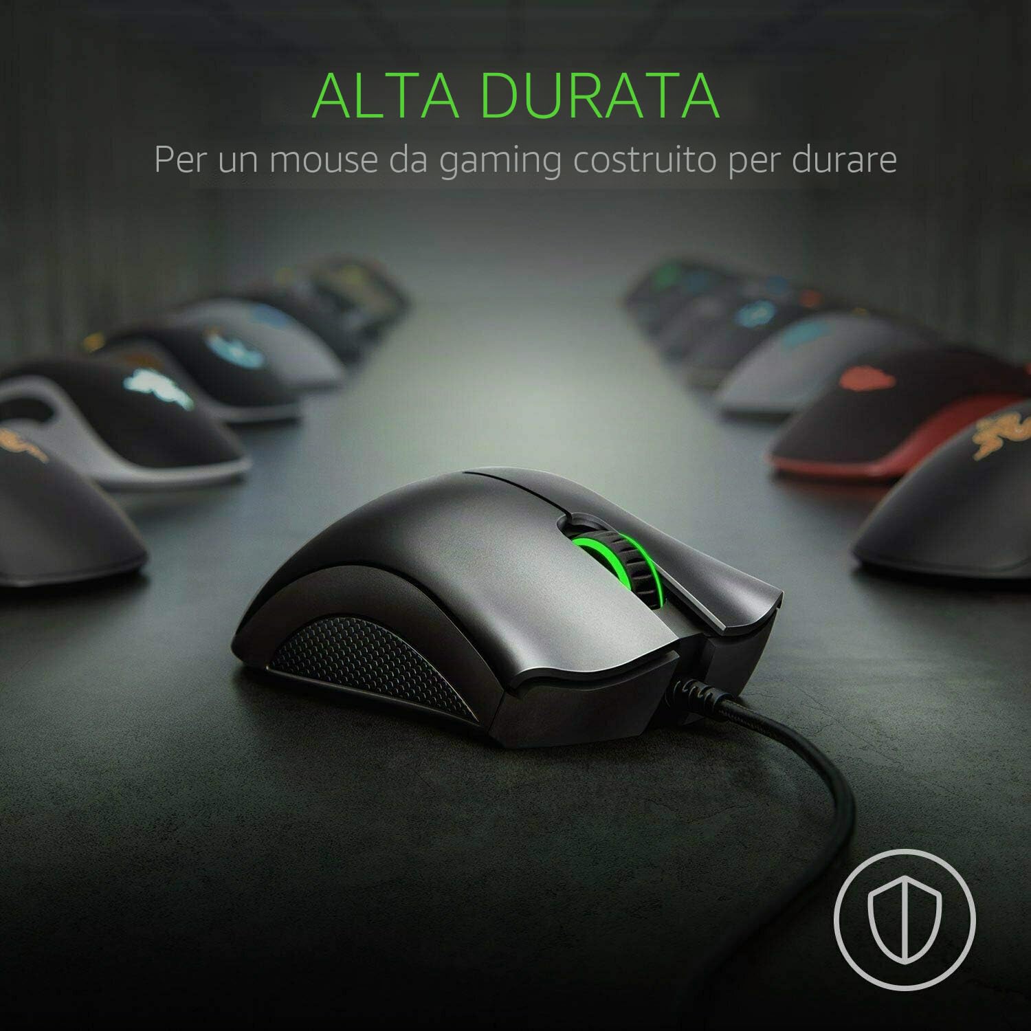 Razer DeathAdder Essential mouse USB Ottico 6400 DPI