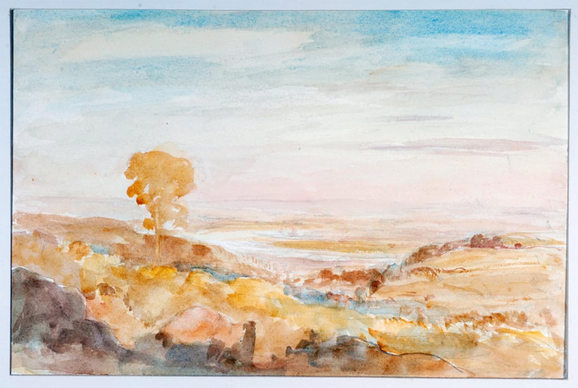 Tableau Severn Valley de Littledean impression d'art vintage premium