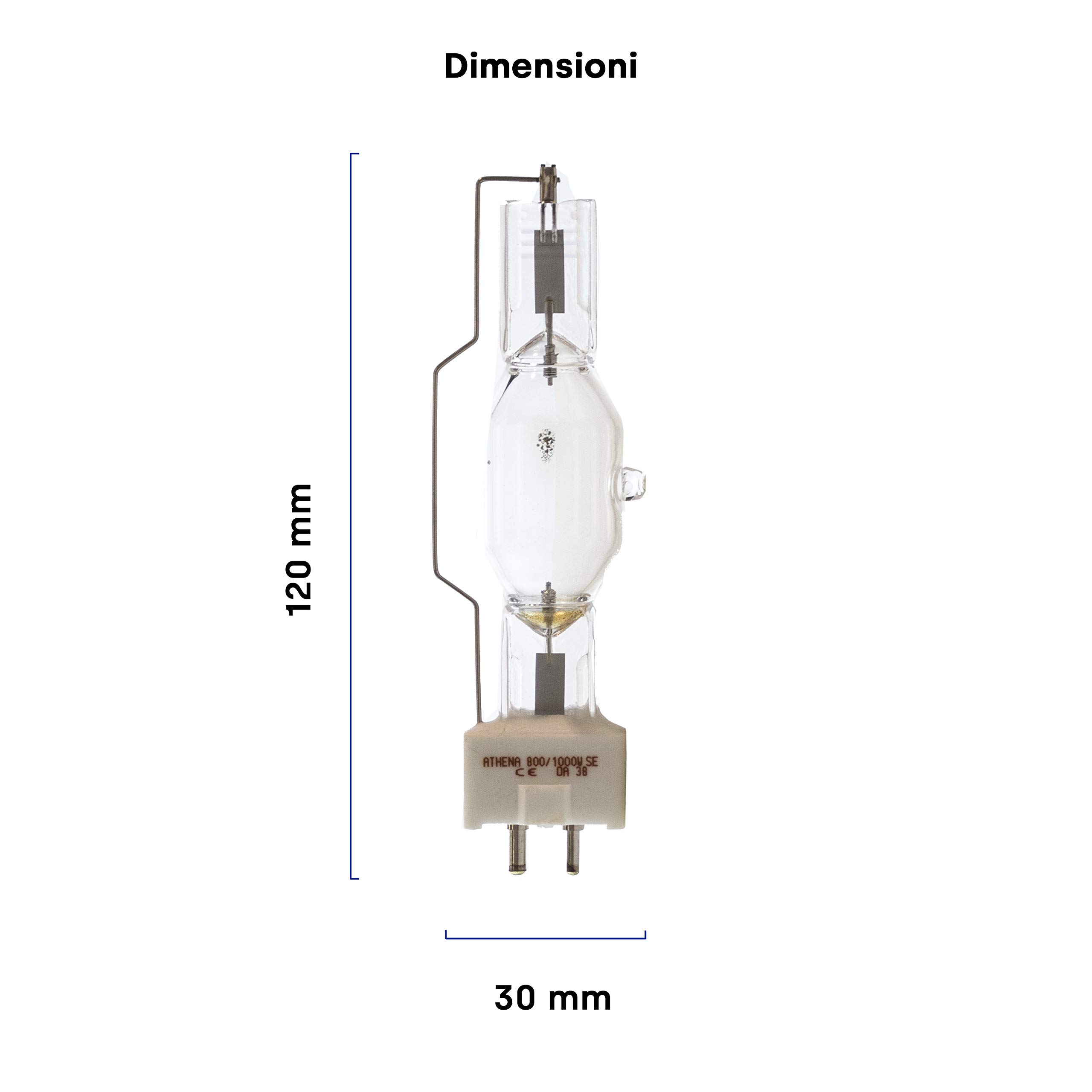 LAMPADA ABBRONZANTE UV ATHENA 800/1.000W SE GY9.5