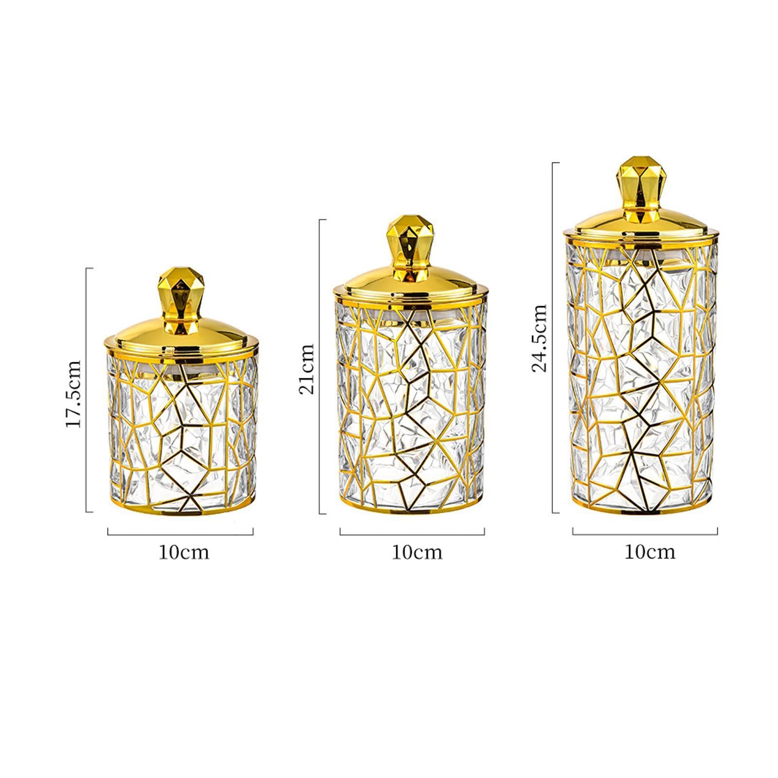 3 Teiliges Kaffeedosen Set, Tragbar, Vorratsbehälter für Lebensmittel, Kaffeebohnen Vorratsbehälter für Zucker, Snacks, Nudeln, Style B