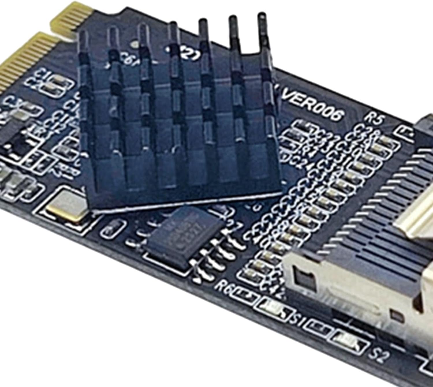 High-.2 NVMe to Mini 36 Pin SFF-8087 SATA Adapter Card, with Cable, 8cmx2.23cm