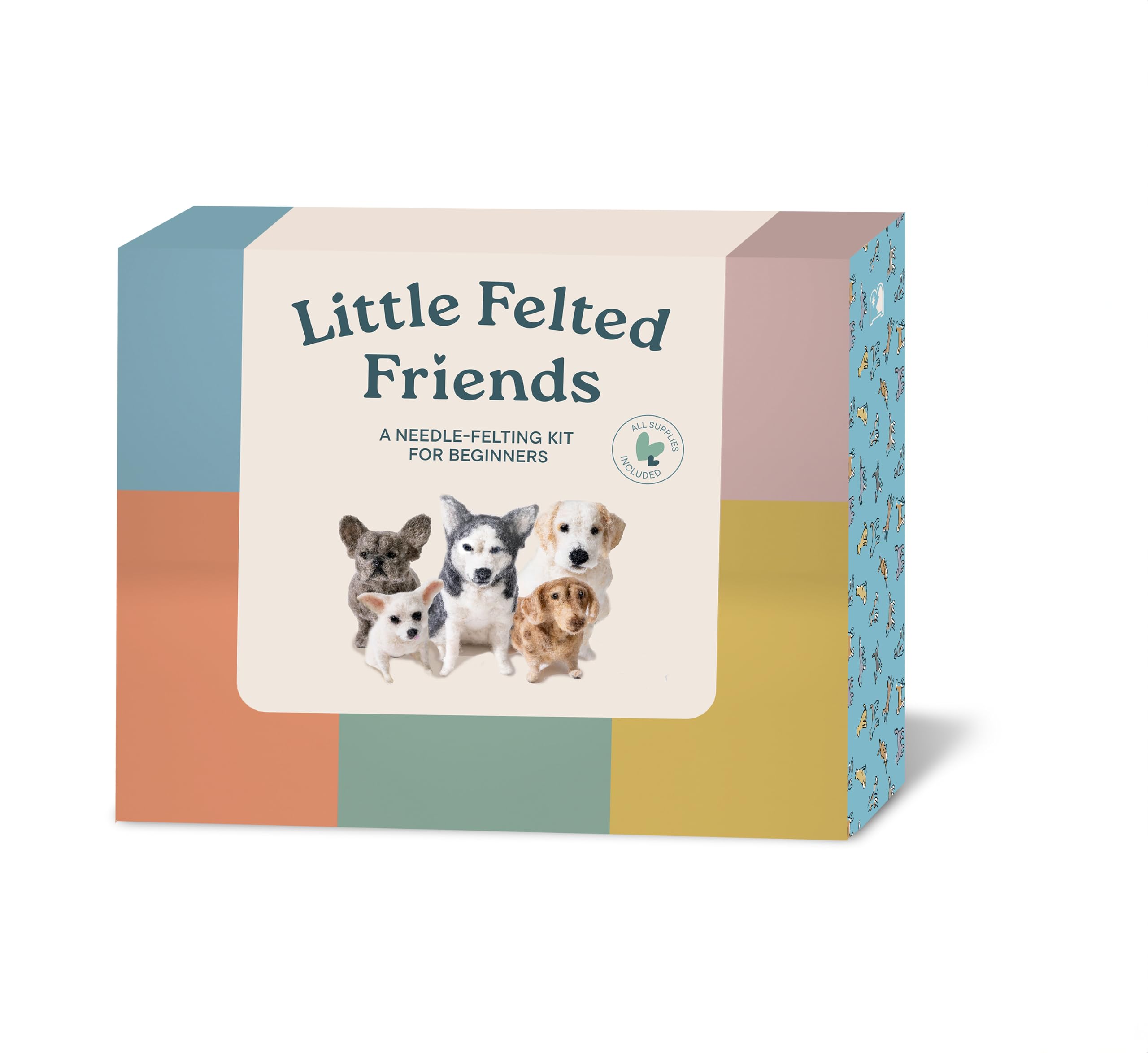 Little Felted Friends: Dog Needle-Felting Beginner Kits with Needles, Wool, Supplies, and Instructions: 1 (Little Felted Friends: Needle-Felting Kits for Beginners)